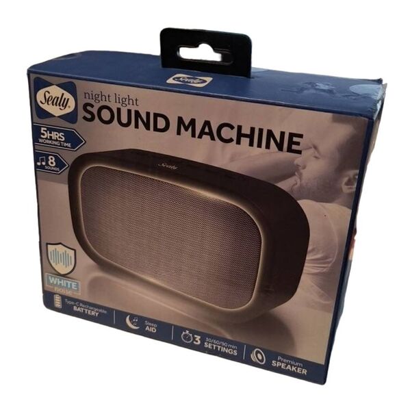 New Sealy Night Light Sound Machine - Picture 1 of 3